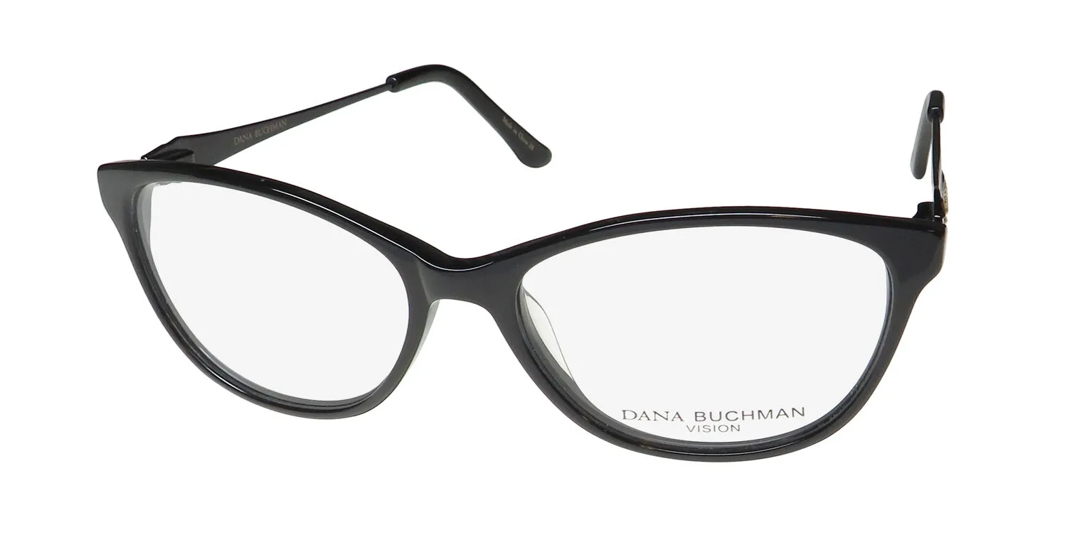 Dana Buchman Susette bk Eyeglasses Black 51mm