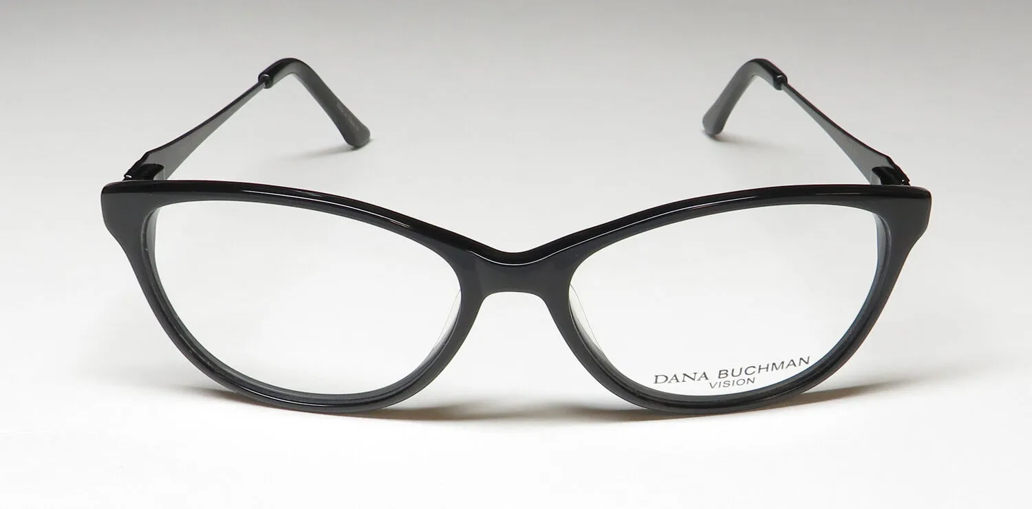 Dana Buchman Susette bk Eyeglasses Black 51mm 3