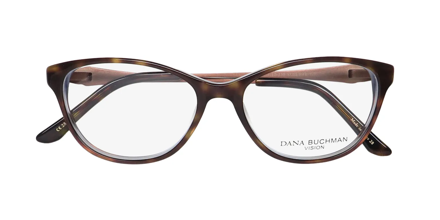 Dana Buchman Susette to Eyeglasses Tortoise 51mm 2