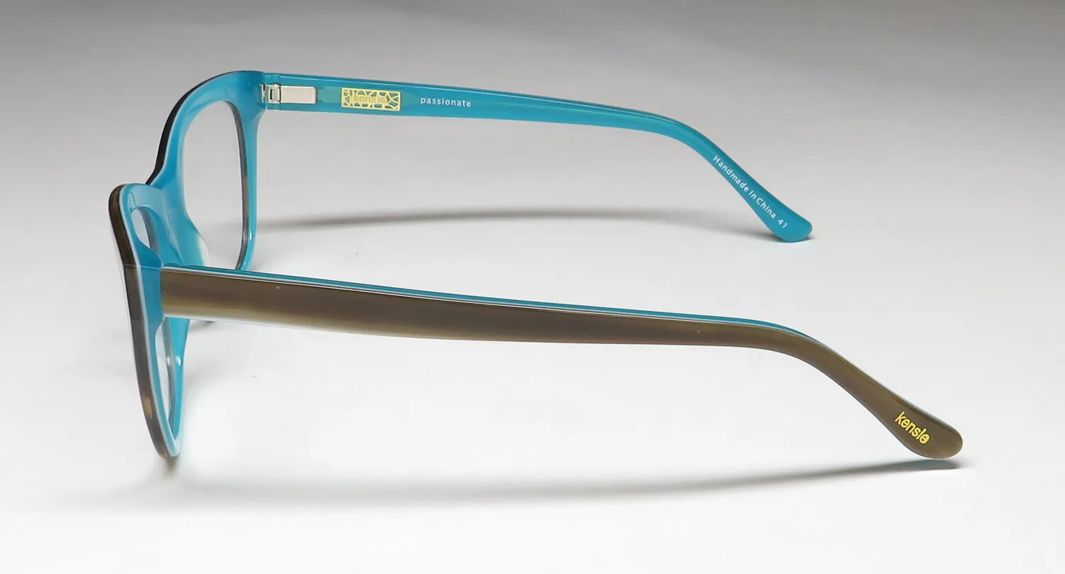 Kensie Passionate br Eyeglasses Brown 53mm 4