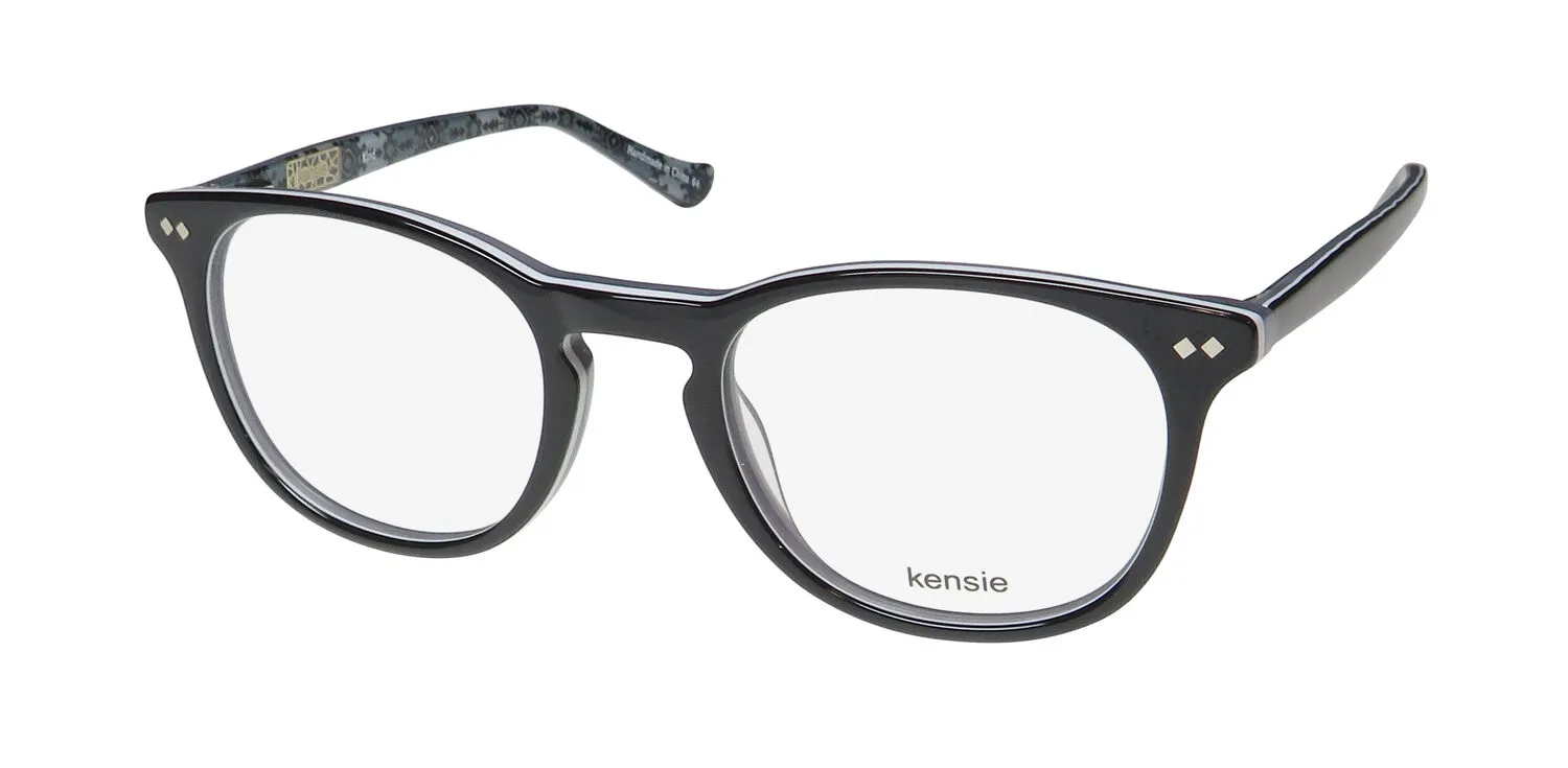 Kensie Kind bk Eyeglasses Black 49mm