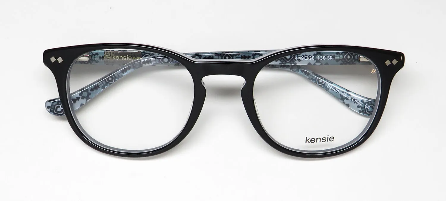 Kensie Kind bk Eyeglasses Black 49mm 2