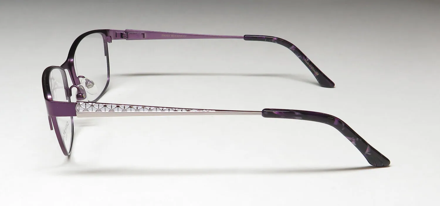 Dana Buchman Whytney eg Eyeglasses Eggplant 52mm 4