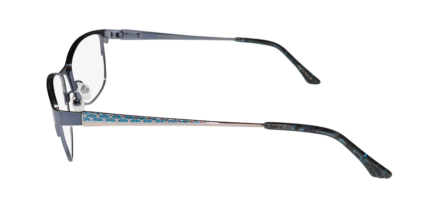 Dana Buchman Whytney pe Eyeglasses Peacock 52mm 4