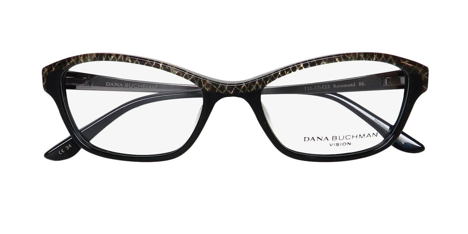 Dana Buchman Rosamund bk Eyeglasses Black 51mm 2
