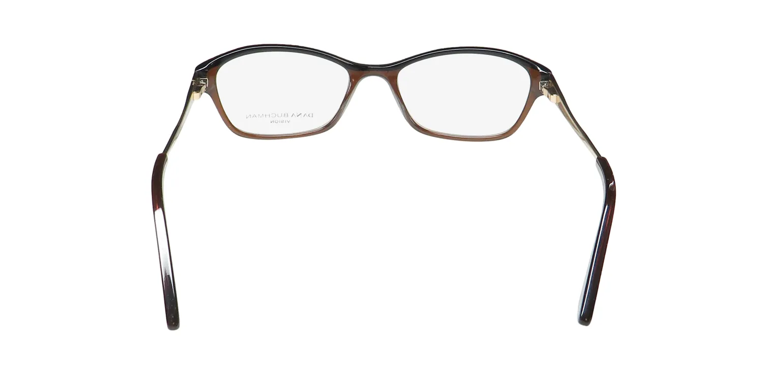 Dana Buchman Rosamund bu Eyeglasses Burgundy Snake 51mm 5