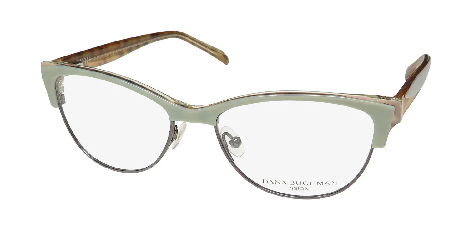 Dana Buchman Rea lp Eyeglasses Leopard 52mm