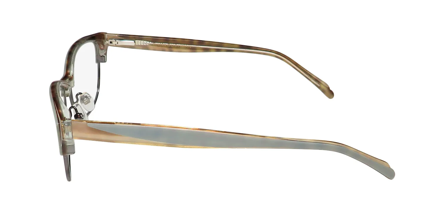 Dana Buchman Rea lp Eyeglasses Leopard 52mm 4