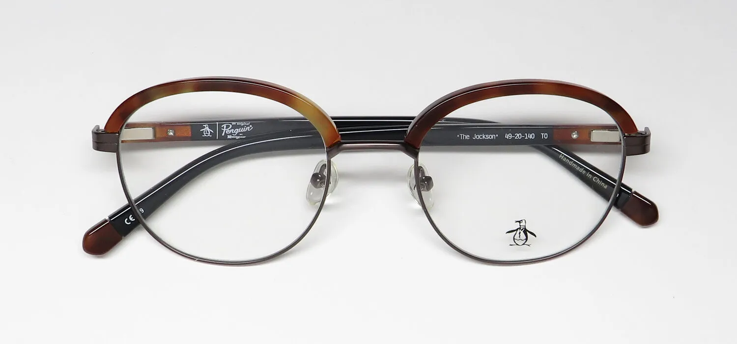 Original Penguin The Jackson to Eyeglasses Tortoise Gunmetal 49mm 2