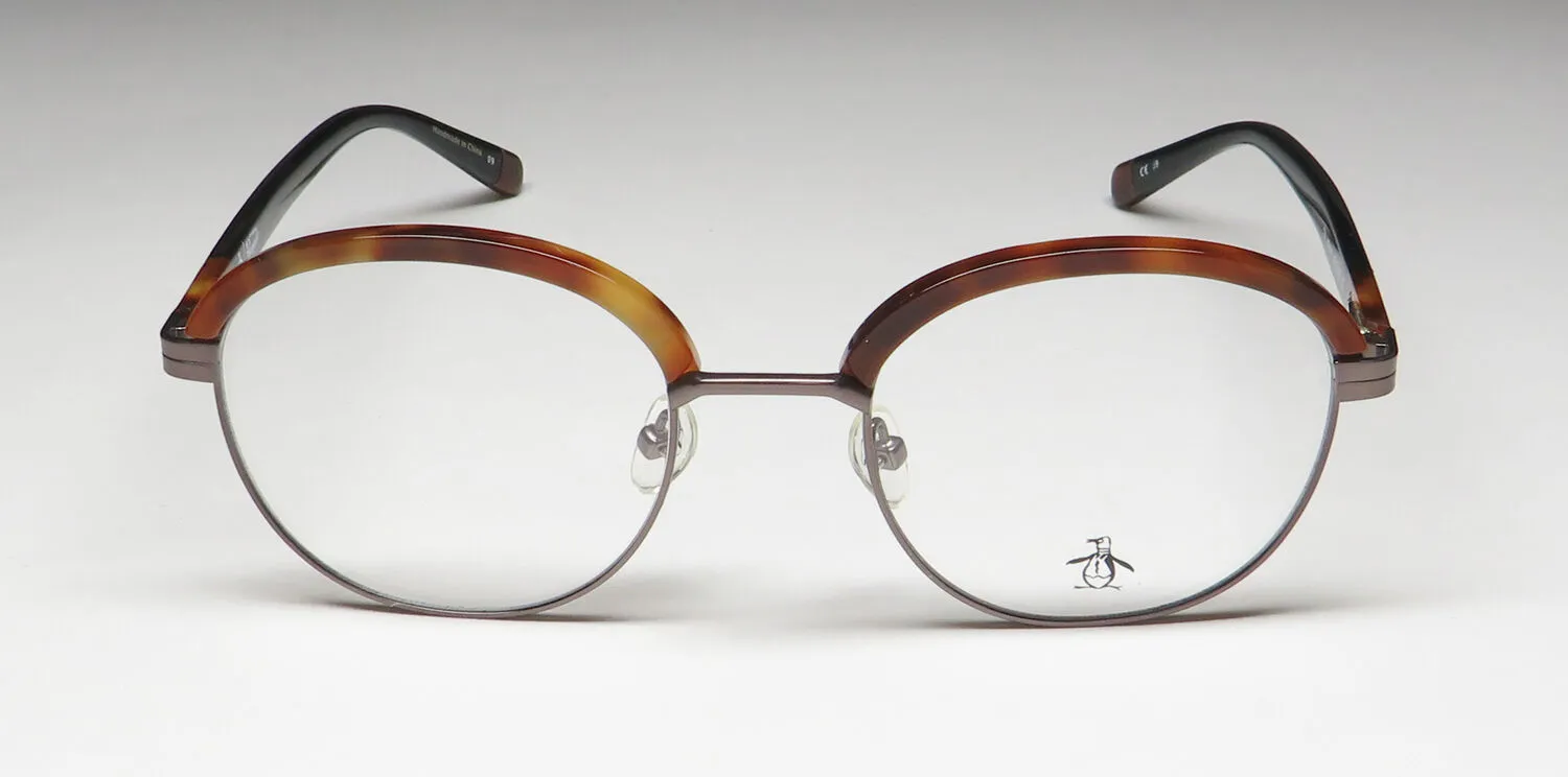 Original Penguin The Jackson to Eyeglasses Tortoise Gunmetal 49mm 3