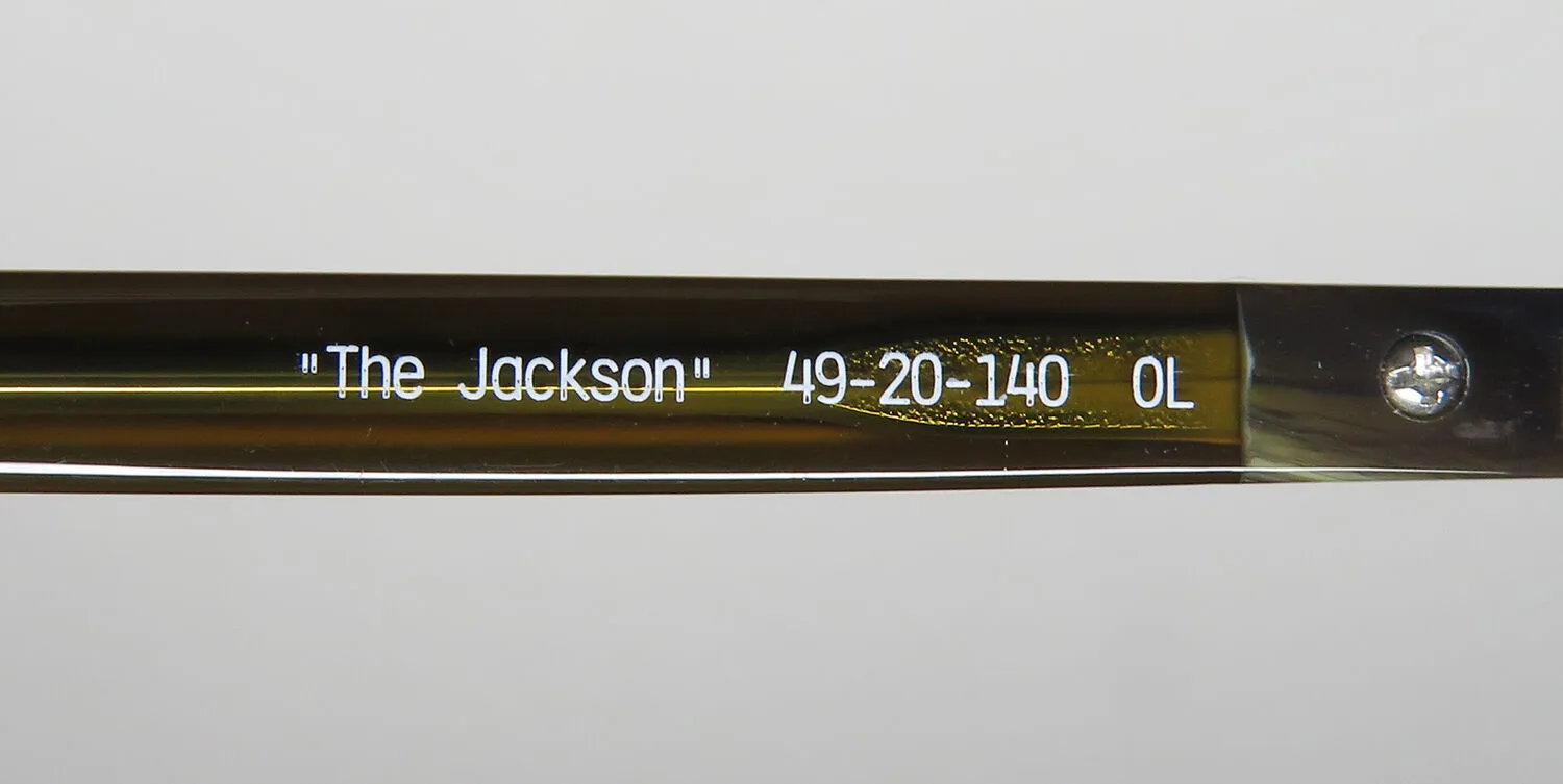 Original Penguin The Jackson ol Eyeglasses Burnt Olive Gunmetal 49mm 8
