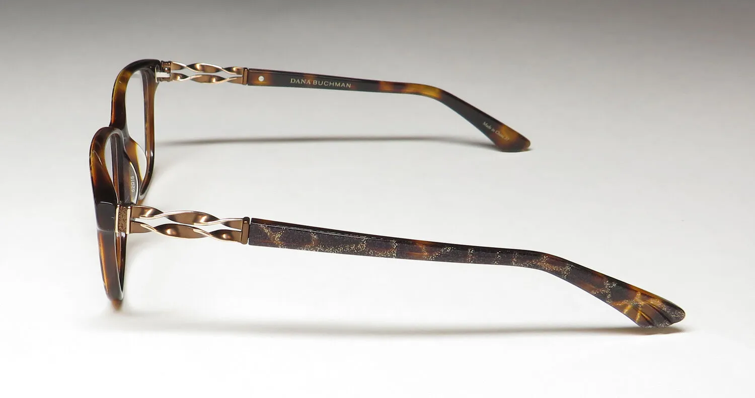 Dana Buchman Fleur to Eyeglasses Tortoise 52mm 4