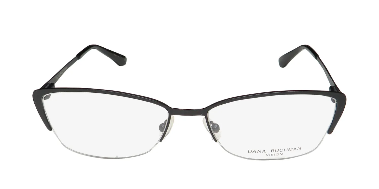 Dana Buchman Nala bk Eyeglasses Black Gold 53mm 3