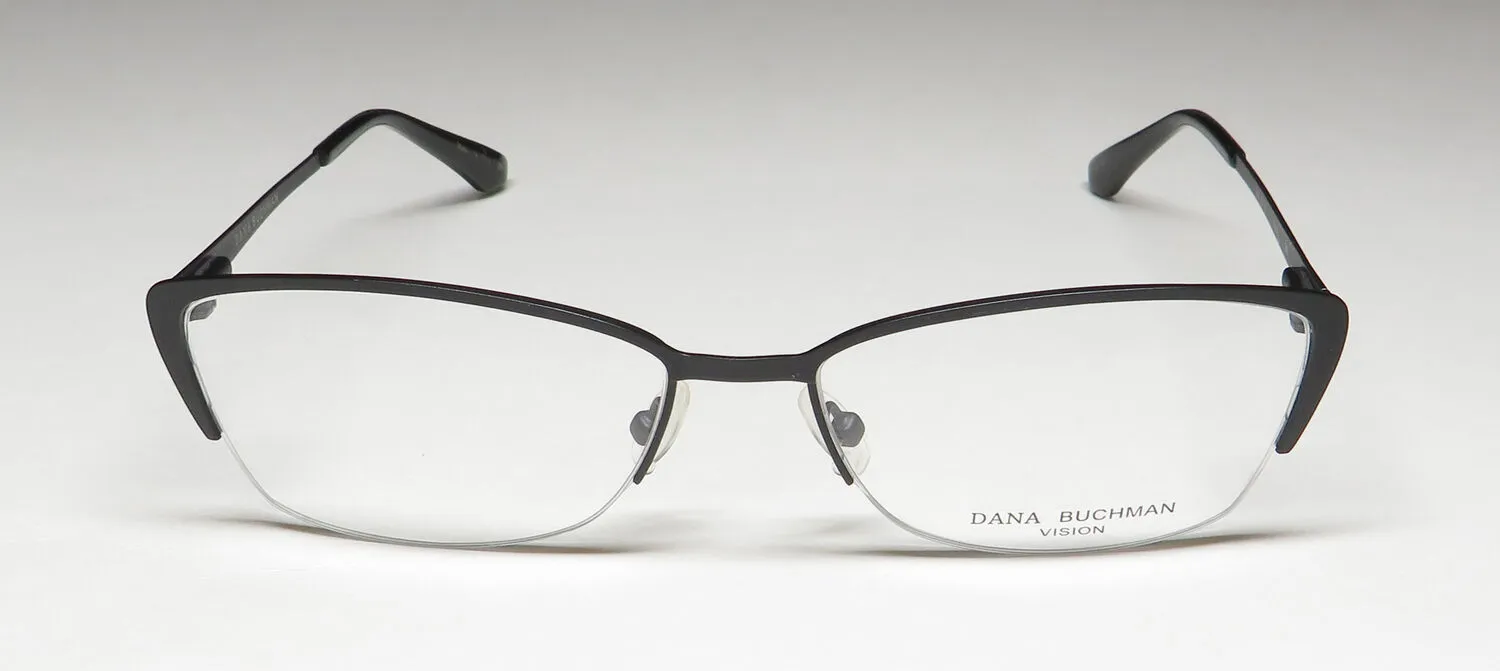 Dana Buchman Nala bk Eyeglasses Black Gold 55mm 3
