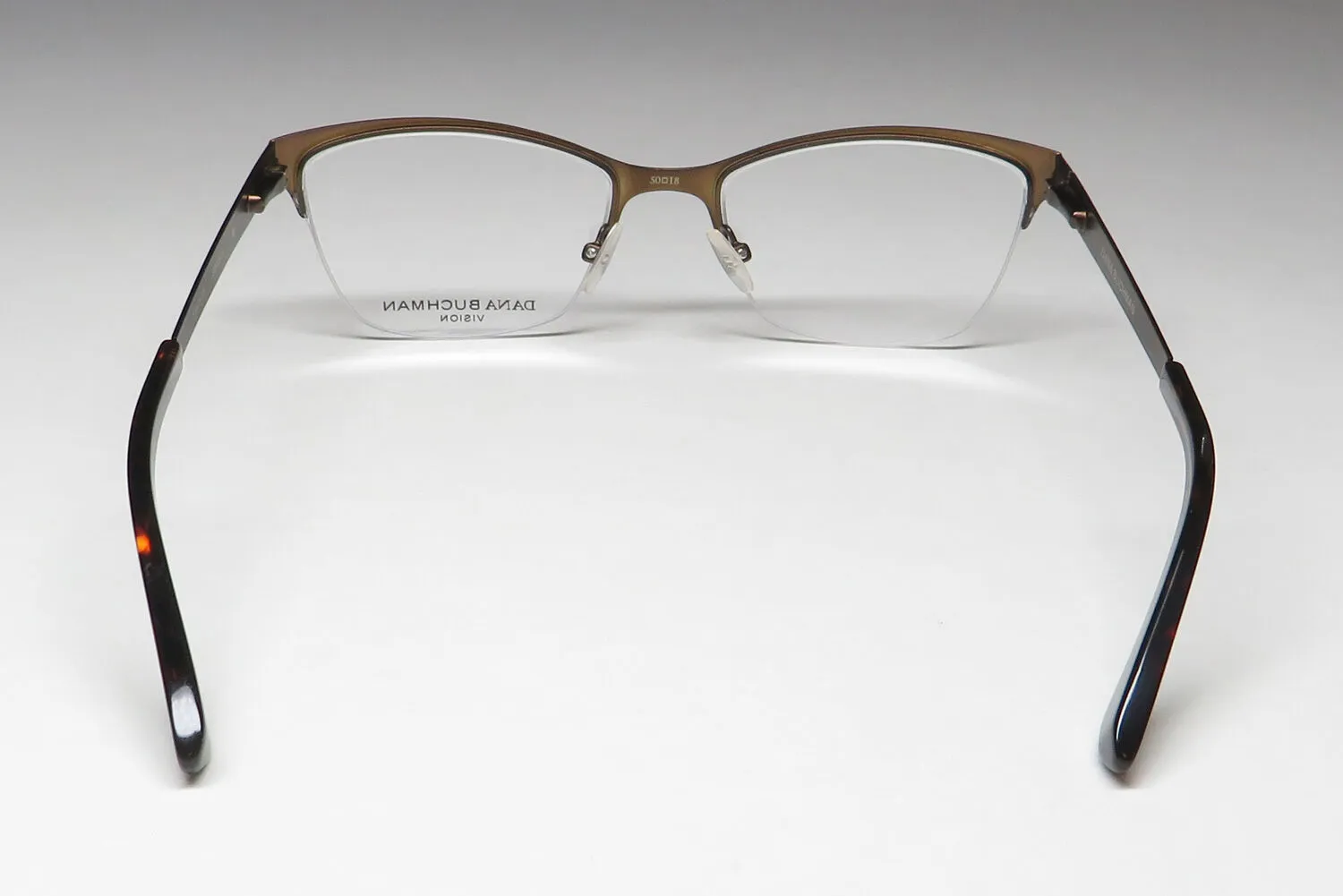 Dana Buchman Cordelia br Eyeglasses Brown Gold 52mm 5