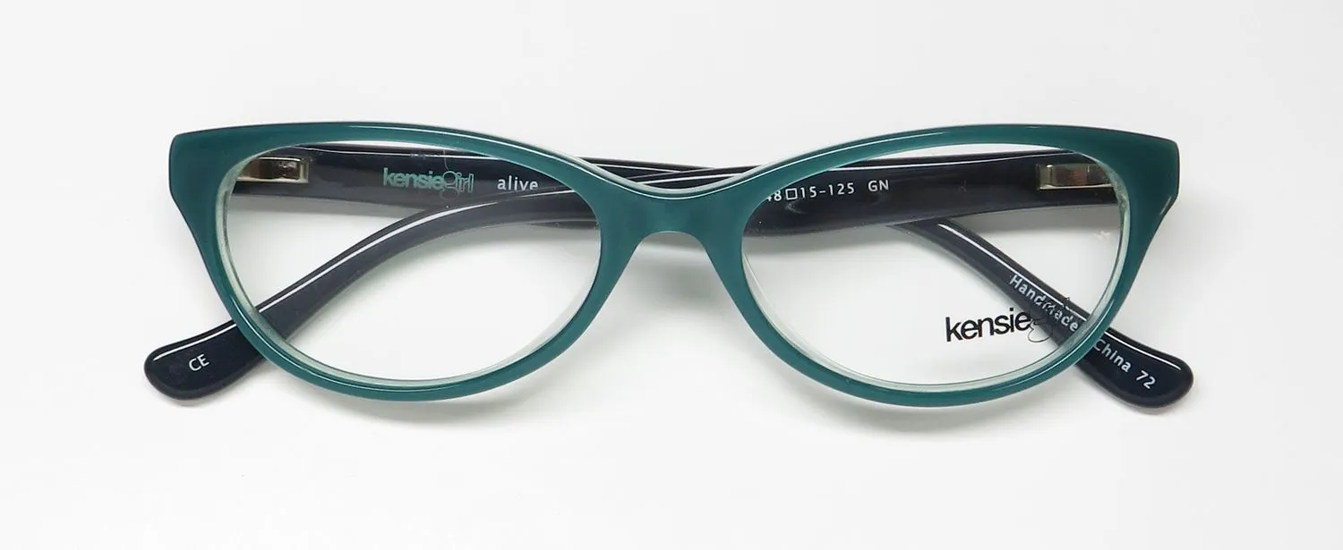 Kensie Alive gn Eyeglasses Clover Green 48mm 2