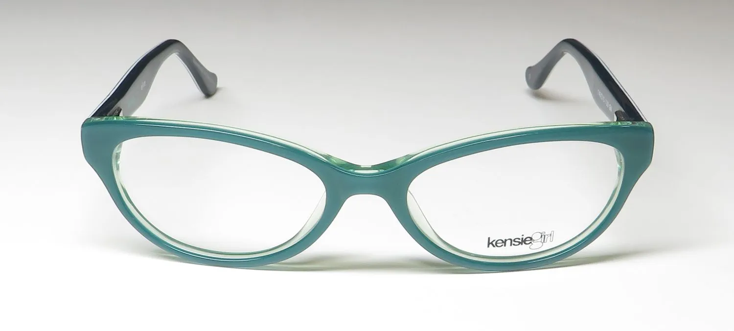 Kensie Alive gn Eyeglasses Clover Green 48mm 3