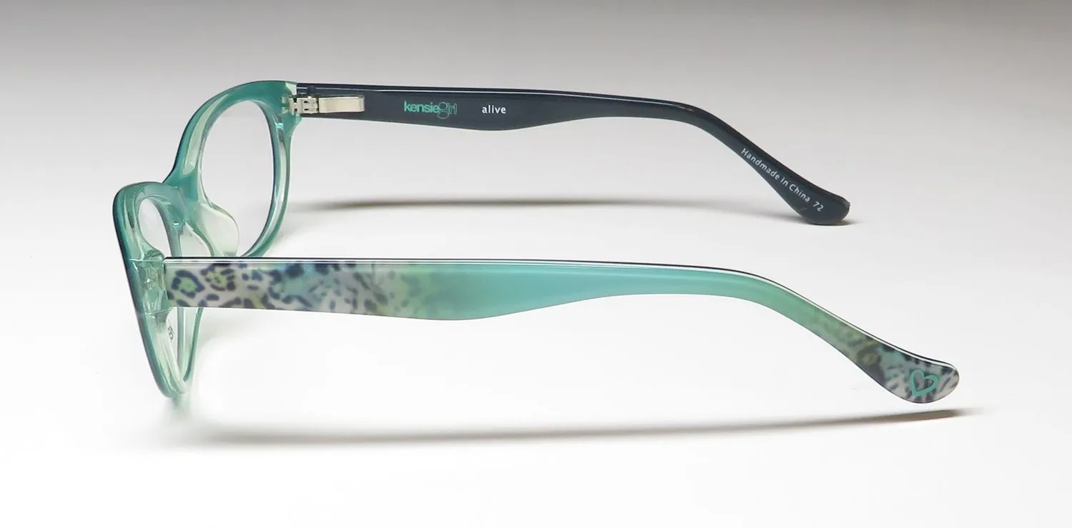 Kensie Alive gn Eyeglasses Clover Green 48mm 4