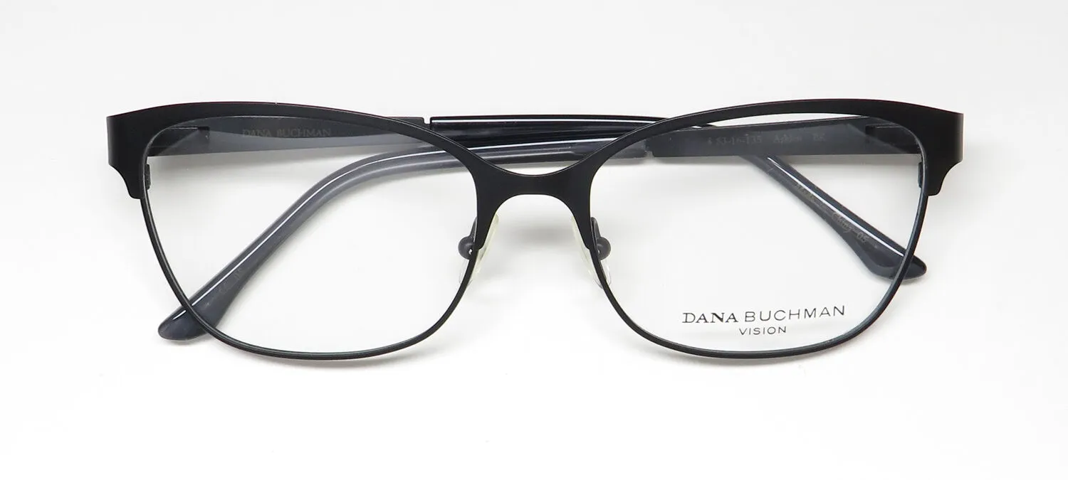 Dana Buchman Ashlen bk Eyeglasses Black 53mm 2