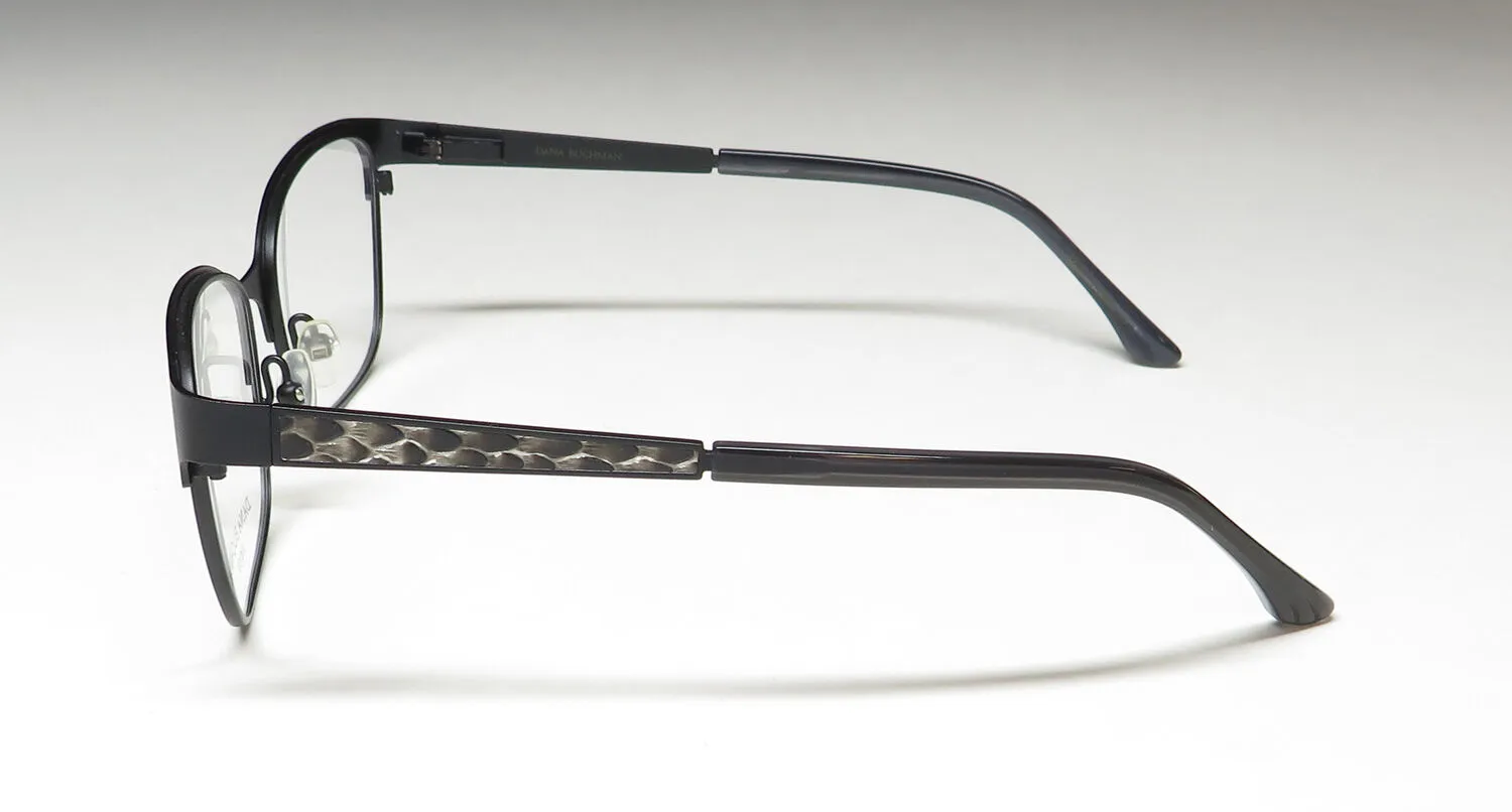 Dana Buchman Ashlen bk Eyeglasses Black 53mm 4