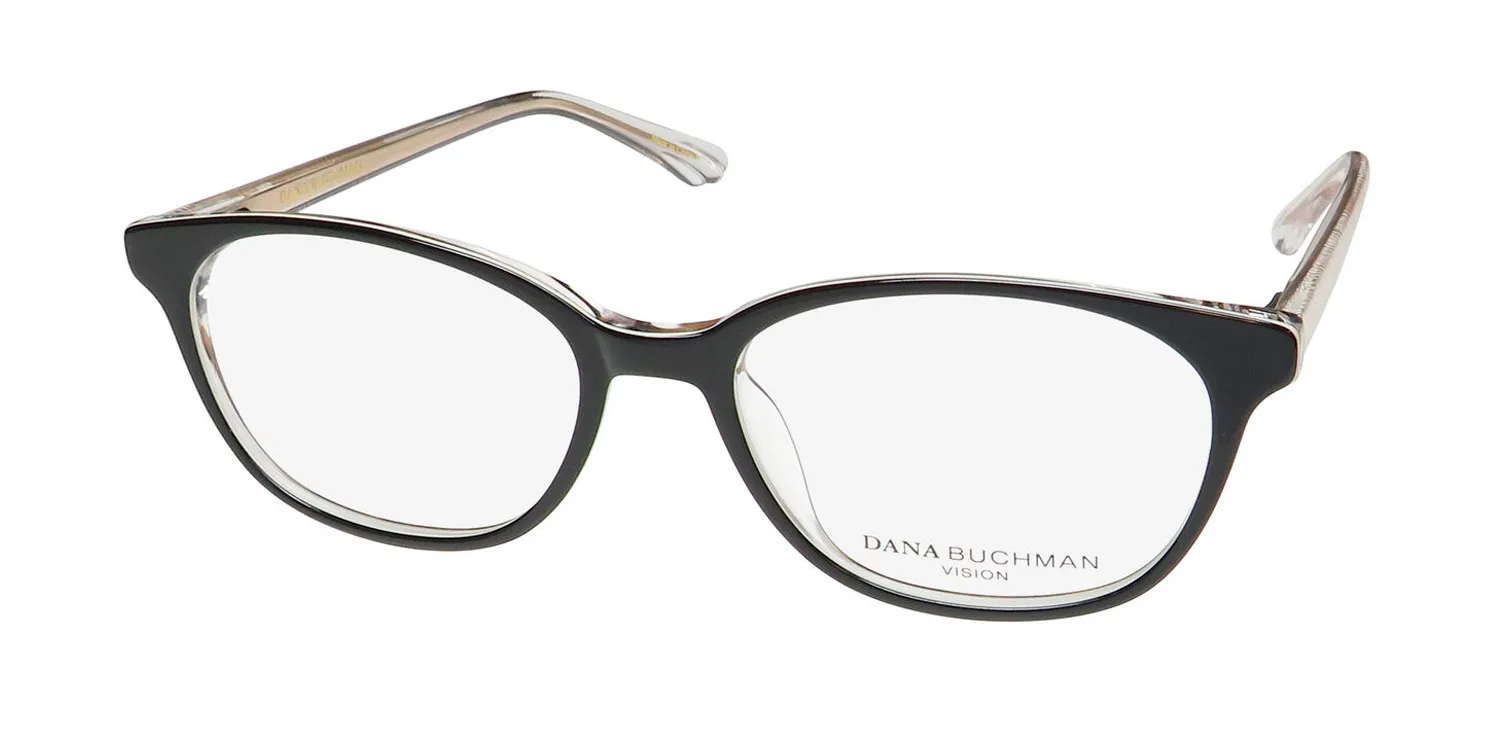 Dana Buchman Anicia bk Eyeglasses Black 51mm