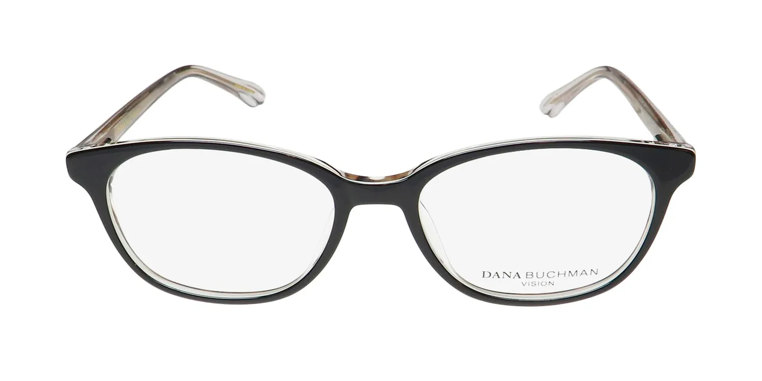 Dana Buchman Anicia bk Eyeglasses Black 51mm 3