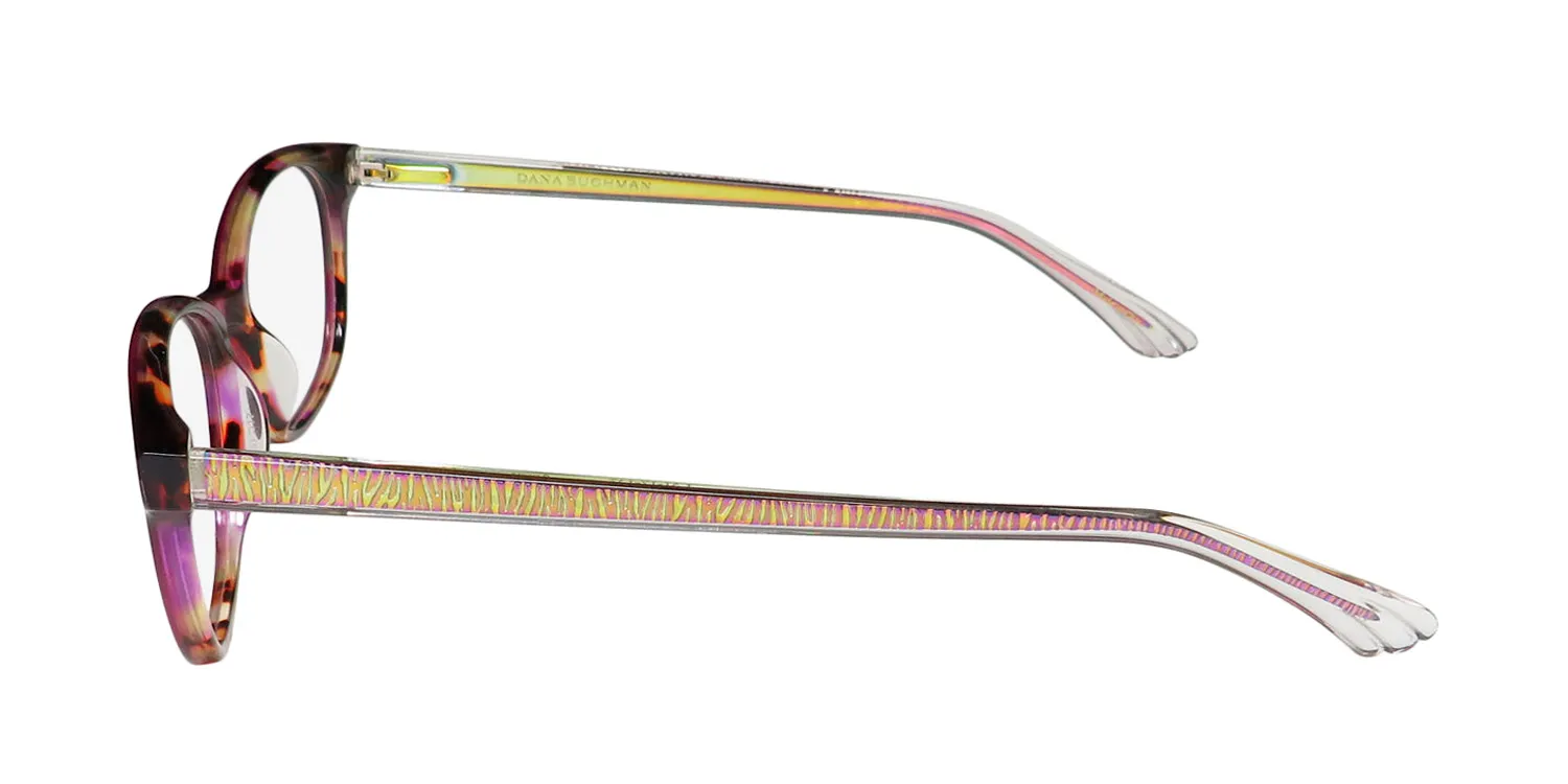 Dana Buchman Anicia li Eyeglasses Lilac Tortoise 51mm 4
