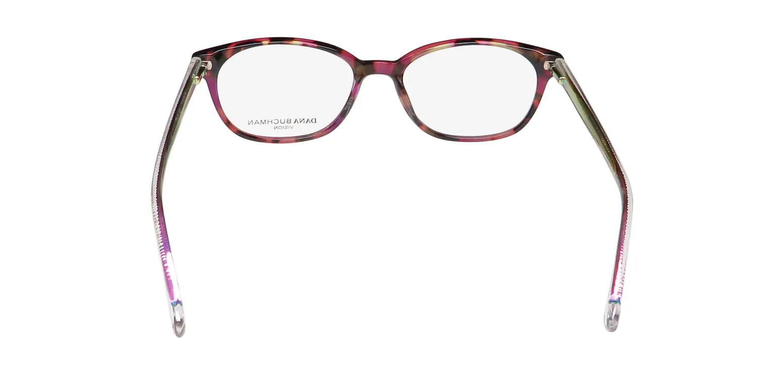 Dana Buchman Anicia li Eyeglasses Lilac Tortoise 51mm 5