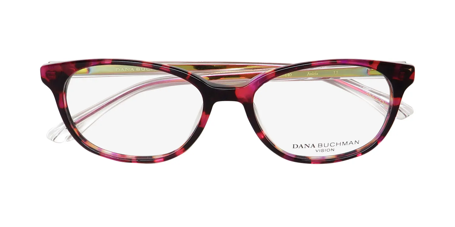 Dana Buchman Anicia li Eyeglasses Lilac Tortoise 53mm 2