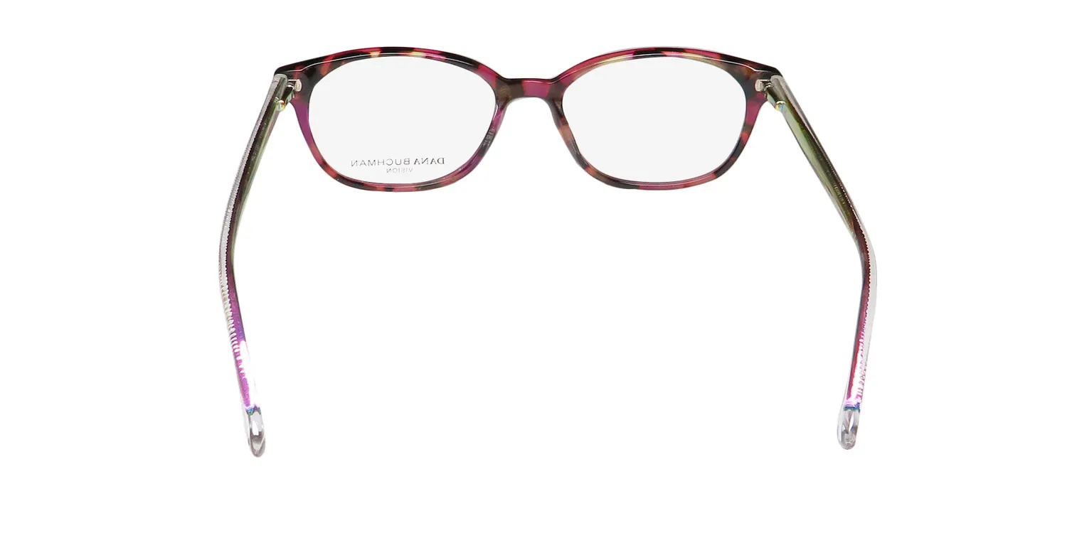 Dana Buchman Anicia li Eyeglasses Lilac Tortoise 53mm 5