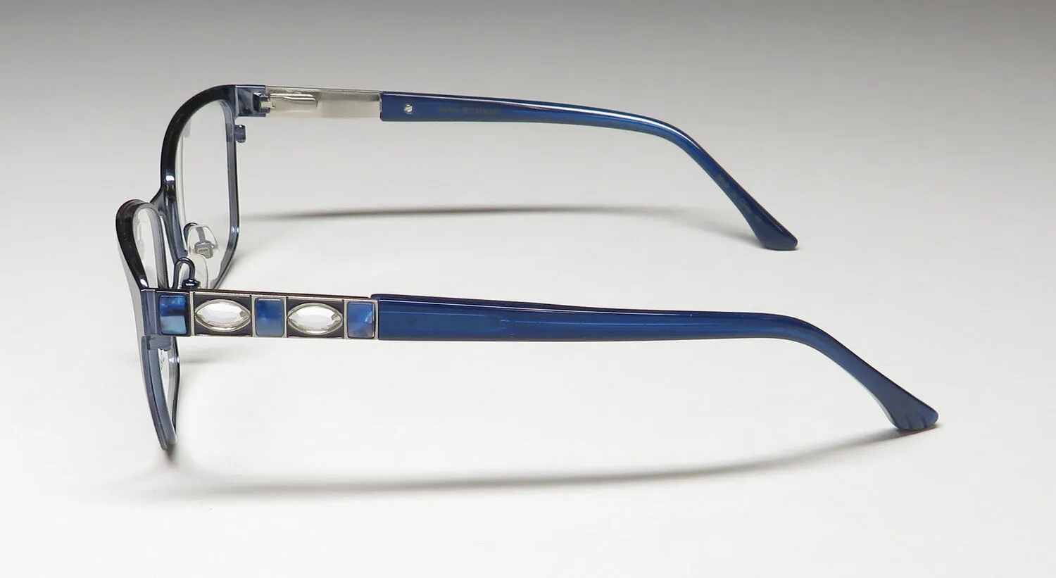 Dana Buchman Primrose nv Eyeglasses Navy 52mm 4