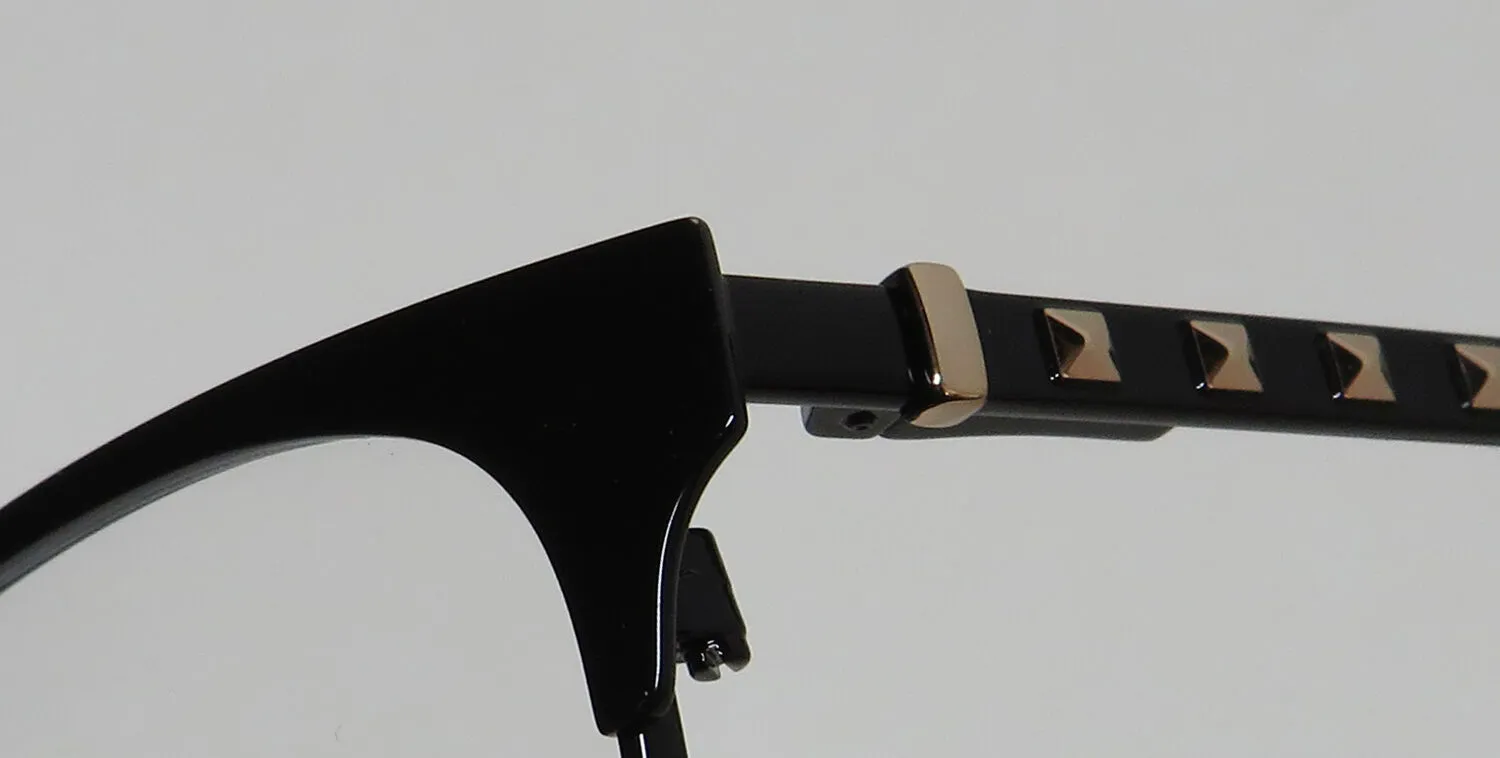 Dana Buchman Calla bk Eyeglasses Black 53mm 6