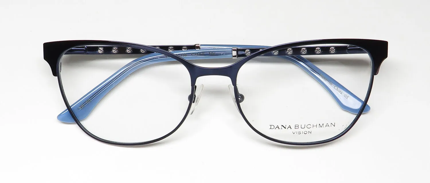 Dana Buchman Calla nv Eyeglasses Navy 53mm 2