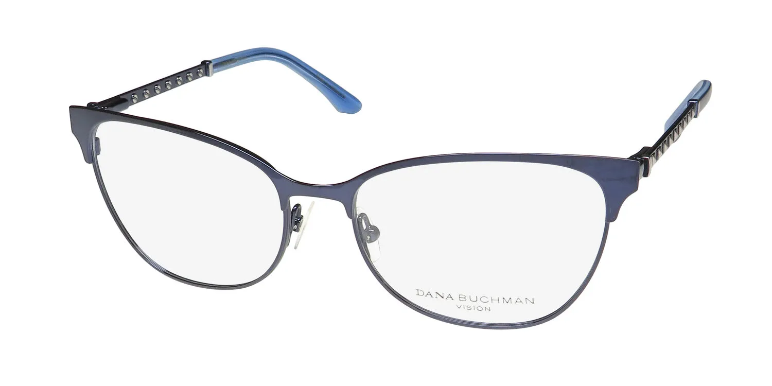 Dana Buchman Calla nv Eyeglasses Navy 55mm