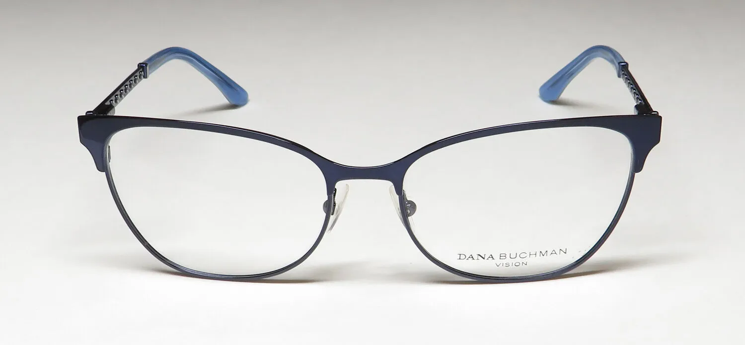 Dana Buchman Calla nv Eyeglasses Navy 55mm 3