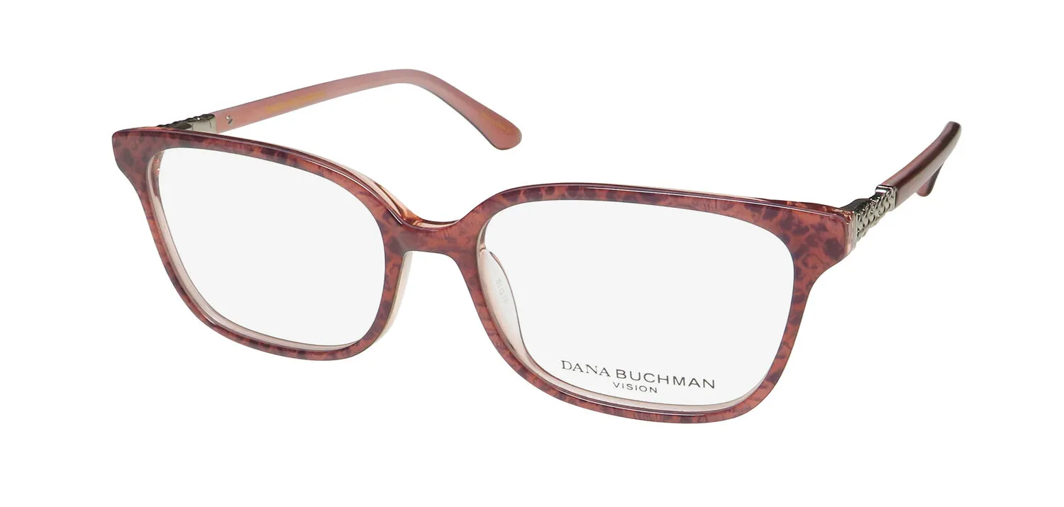 Dana Buchman Azalea ro Eyeglasses Terra Rose 51mm