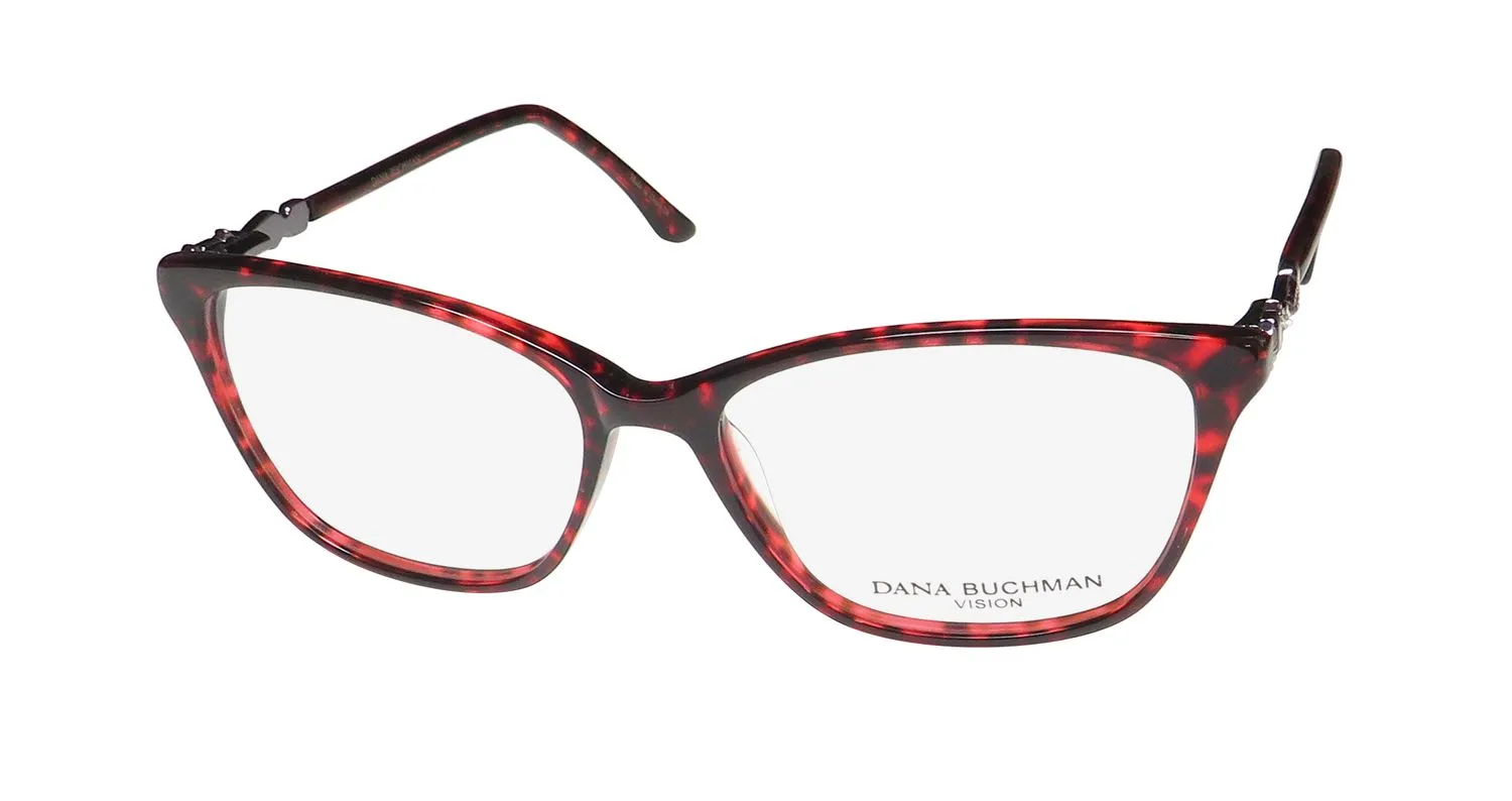 Dana Buchman Lillie ce Eyeglasses Cherry Tortoise 52mm