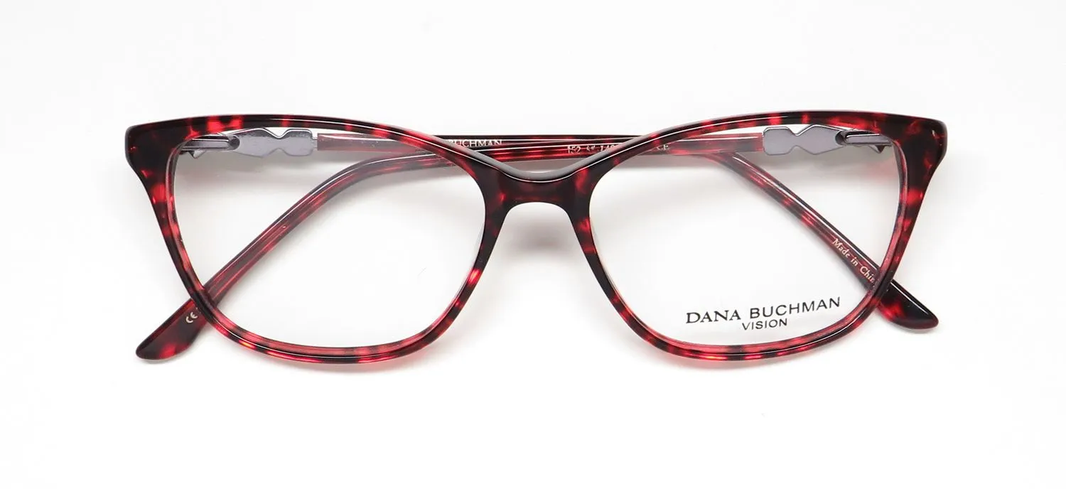 Dana Buchman Lillie ce Eyeglasses Cherry Tortoise 52mm 2