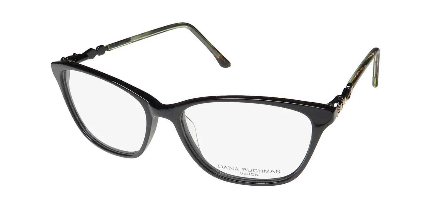 Dana Buchman Lillie eb Eyeglasses Ebony 54mm
