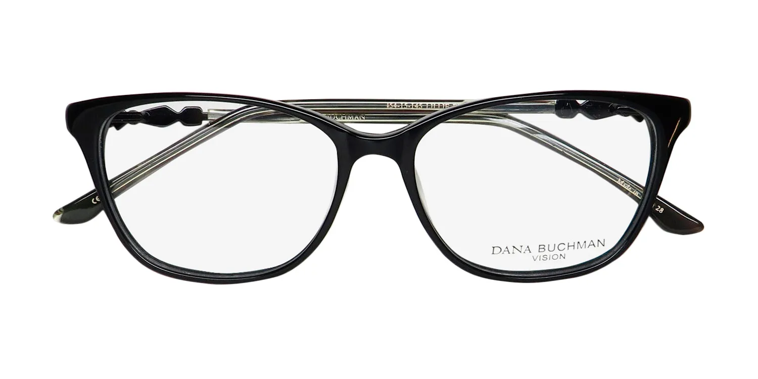 Dana Buchman Lillie eb Eyeglasses Ebony 54mm 2