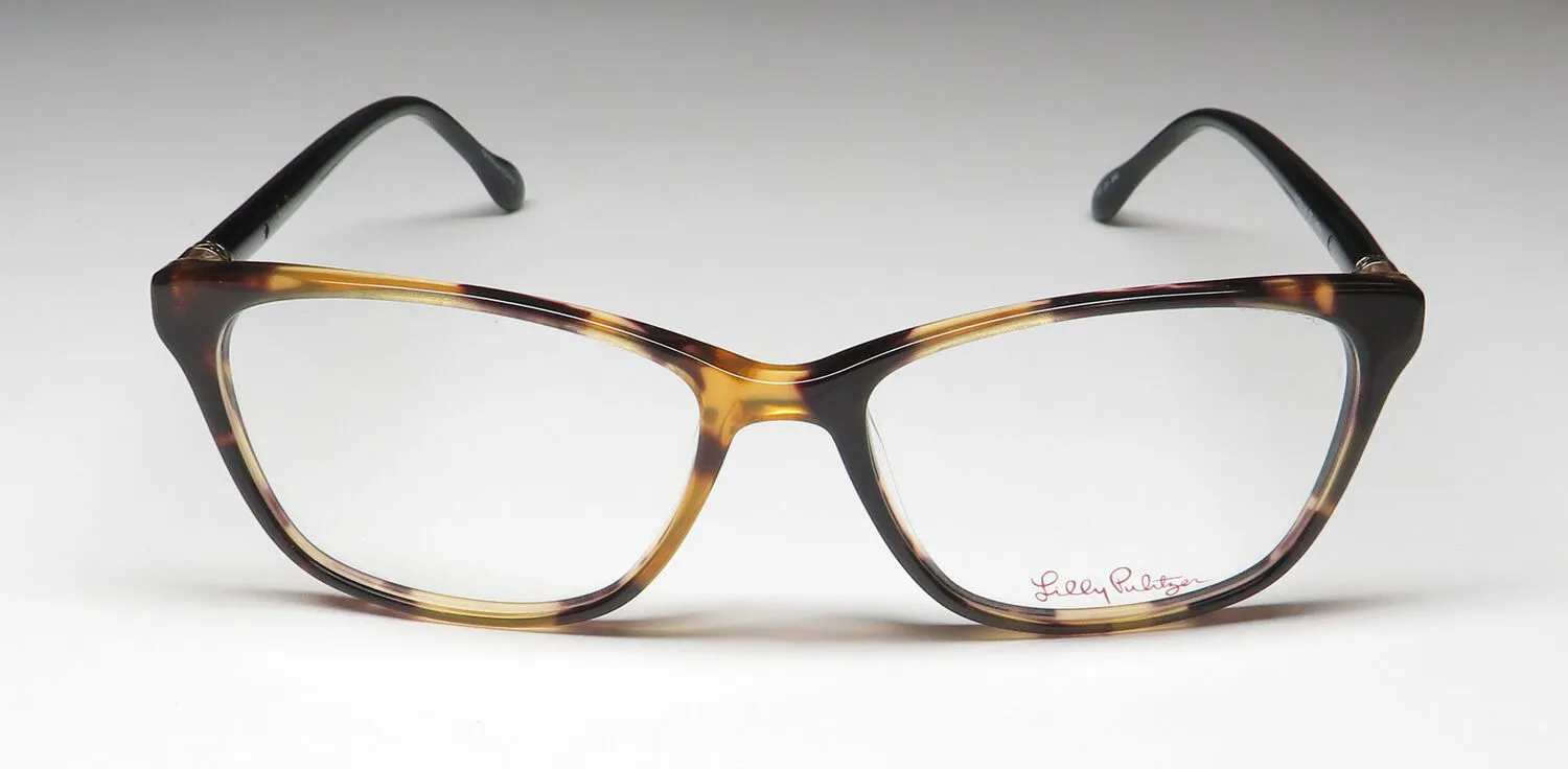 Lilly Pulitzer Lindley to Eyeglasses Tortoise Navy 54mm 3