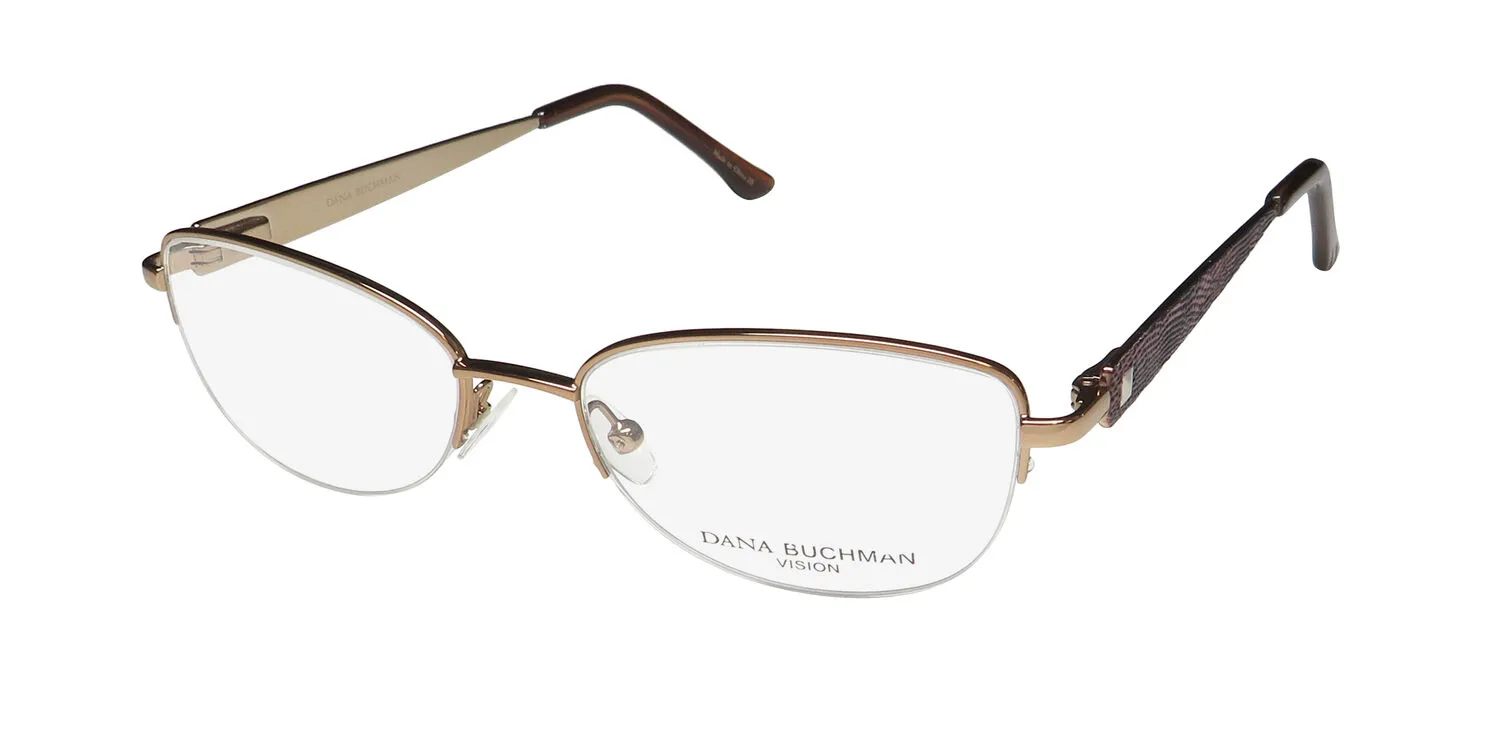 Dana Buchman Buttercup yg Eyeglasses Gold 53mm