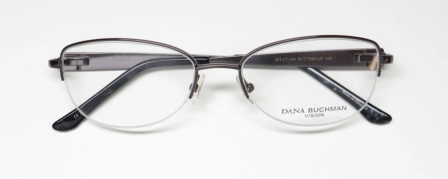 Dana Buchman Buttercup gm Eyeglasses Gunmetal 53mm 2