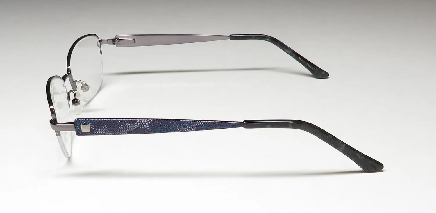 Dana Buchman Buttercup gm Eyeglasses Gunmetal 53mm 4