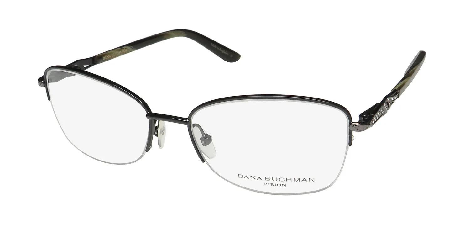 Dana Buchman Freesia bk Eyeglasses Black 52mm