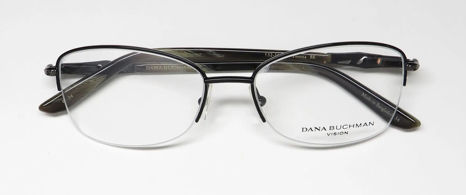 Dana Buchman Freesia bk Eyeglasses Black 52mm 2