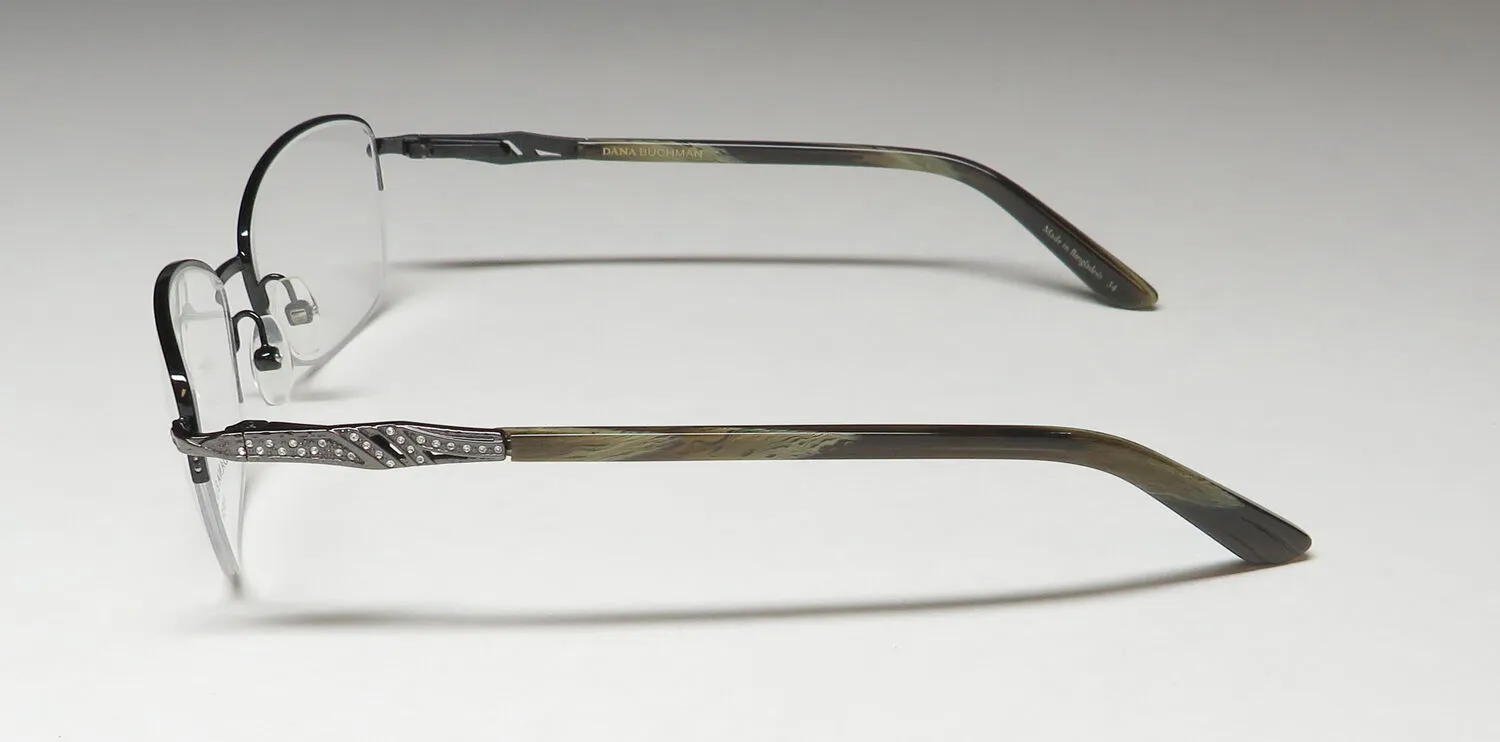 Dana Buchman Freesia bk Eyeglasses Black 52mm 4