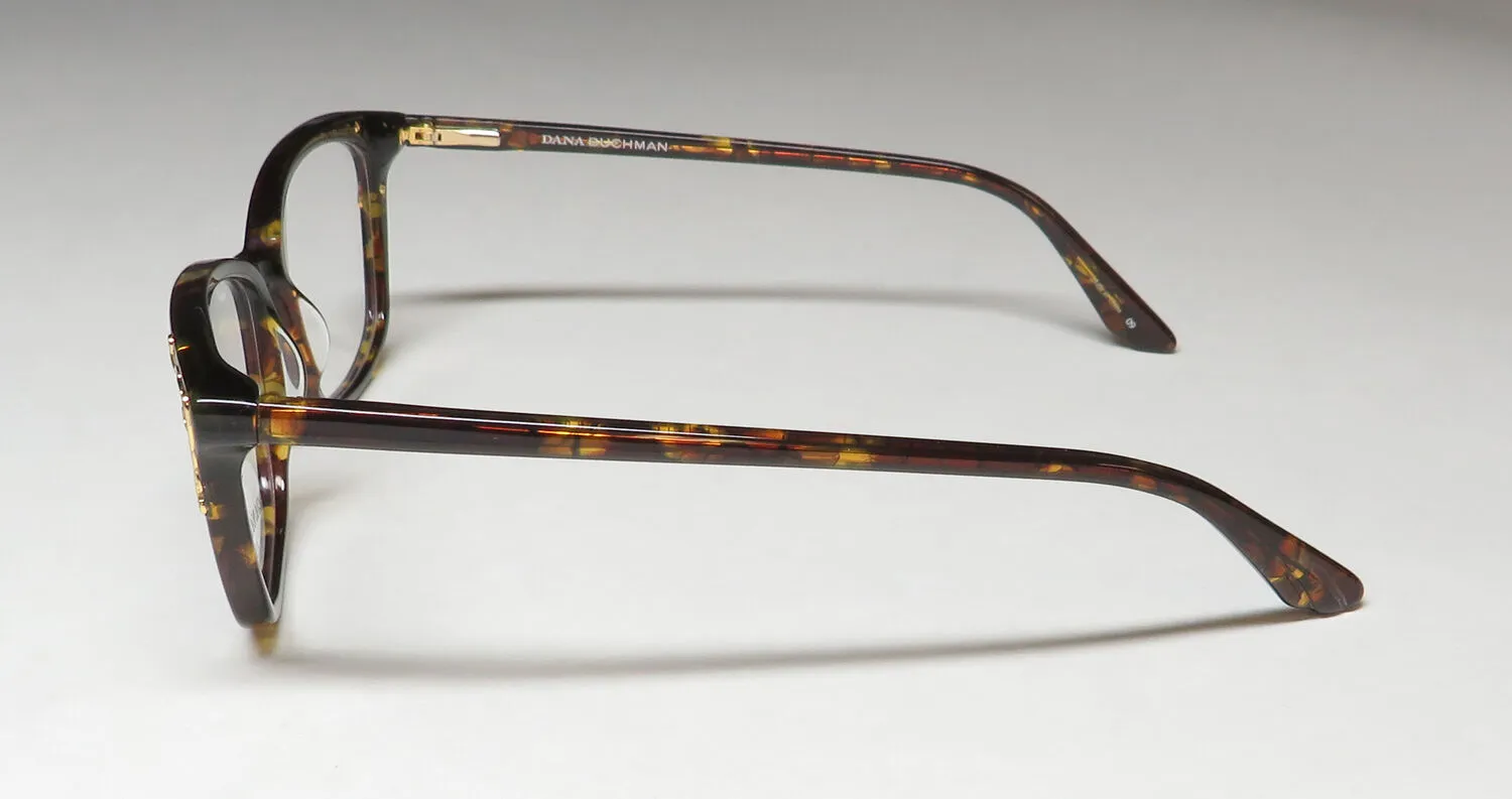 Dana Buchman Queen Anne to Eyeglasses Tortoise 52mm 4