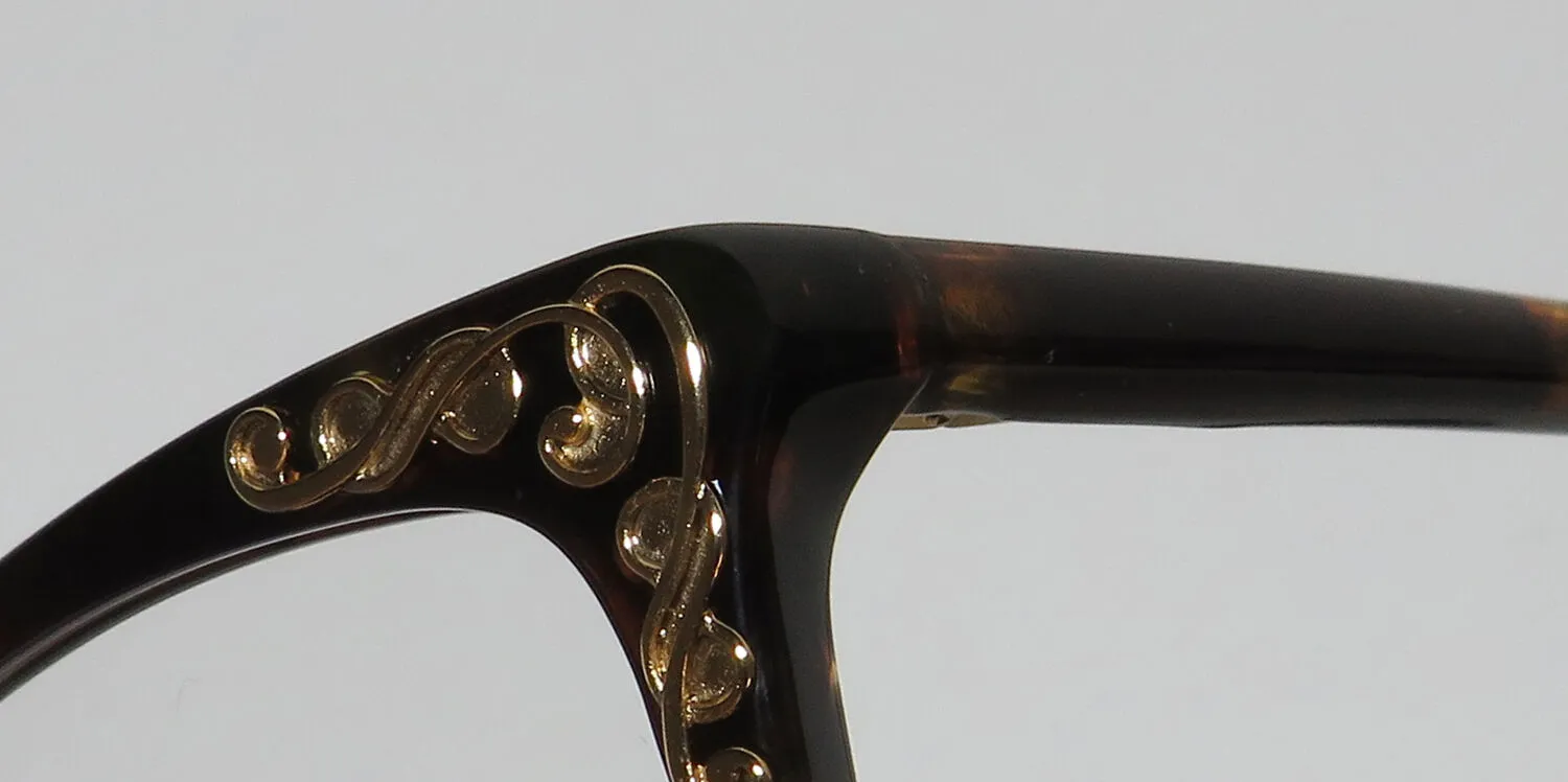 Dana Buchman Queen Anne to Eyeglasses Tortoise 52mm 6