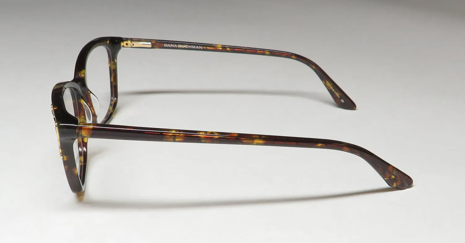 Dana Buchman Queen Anne to Eyeglasses Tortoise 54mm 4